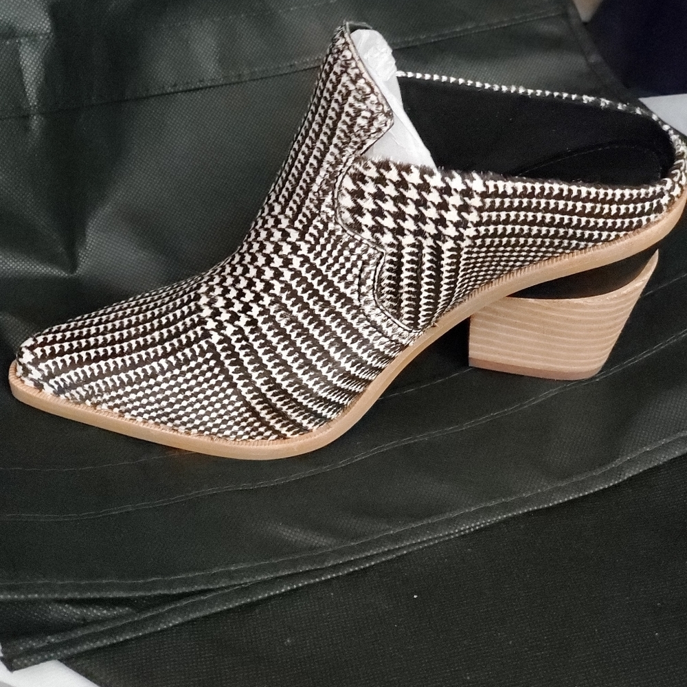 Houndstooth Mule